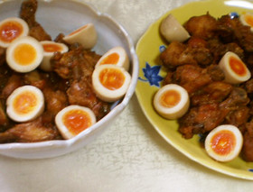 鶏手羽元の酢煮