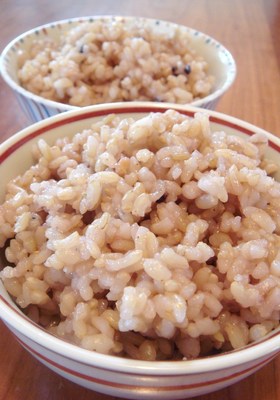 玄米の炊き方☆圧力鍋ですぐ炊けます