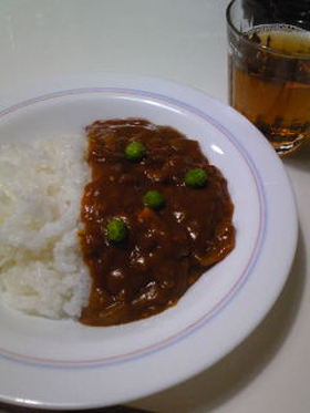 トマトとチキンのシンプルカレー