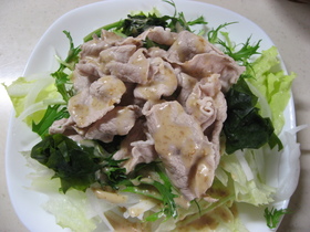 簡単冷しゃぶサラダ