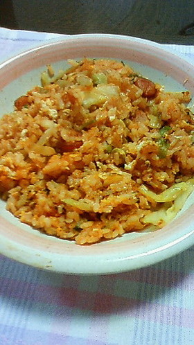 ジューシー★キャベツ炒飯
