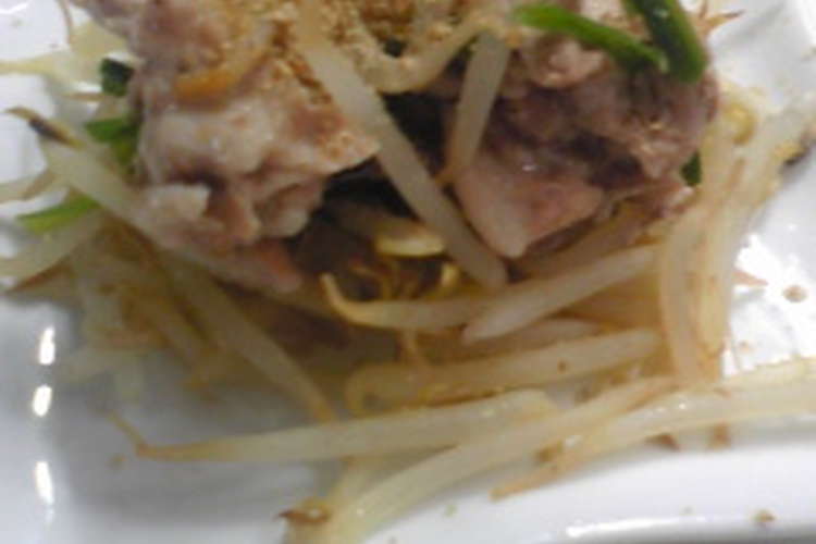 簡単 材料３つ もやしとにら豚バラ肉蒸し レシピ 作り方 By Syom クックパッド 簡単おいしいみんなのレシピが359万品