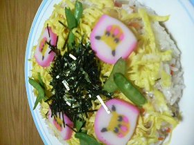 簡単、手抜きチラシ寿司
