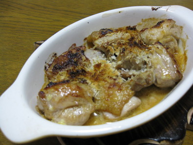 鶏肉の味噌マヨ焼きの写真