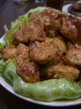 鶏胸肉の焼き肉たれマヨ♪