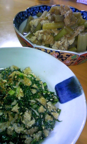 蕗を使いきり*煮物・簡単炒り煮