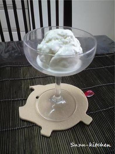 ココナッツアイスクリームの写真