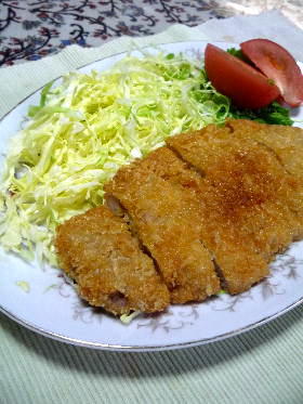 安い肉でも感激☆ 柔らかトンカツ