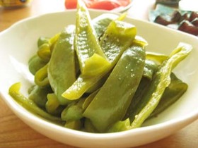 冷やして食べてネ☆ピーマンのマリネ