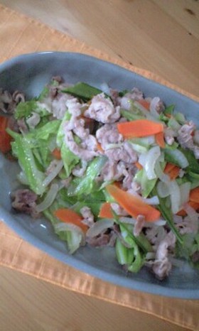 水気を出さない野菜炒め!!!