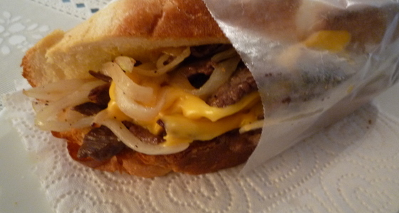 フィラデルフィアチーズステーキのレシピ