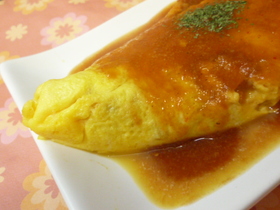 ダイエット中のオムレツ(*´∇`*)
