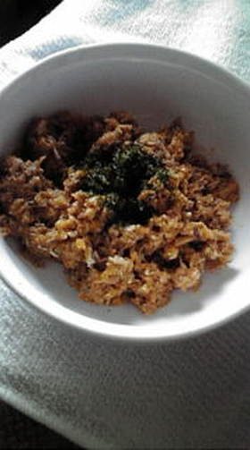 簡単サバ缶丼