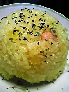 ★さつまいもとウインナーの炊き込みご飯★