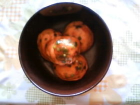 ひろうすのあんかけ煮