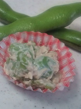 超簡単 ソラマメの創作イタリアン