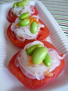 トマトと枝豆の涼ベトナム風サラダの画像