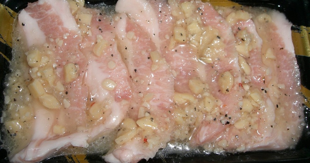 トントロに＠焼肉の塩タレ レシピ・作り方 by みやのみき 【クックパッド】 簡単おいしいみんなのレシピが372万品