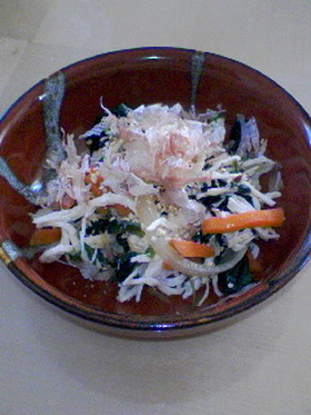 鶏胸肉と野菜のナムル