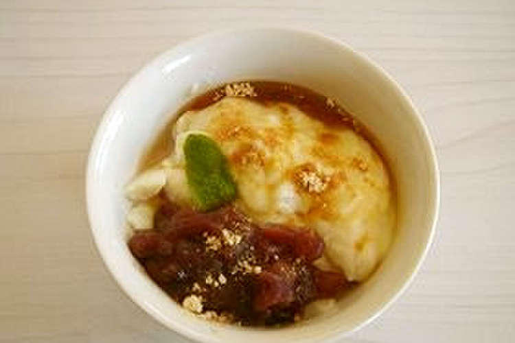 豆乳 粉寒天で簡単 豆花 あんみつ風 レシピ 作り方 By Nekozame クックパッド 簡単おいしいみんなのレシピが373万品