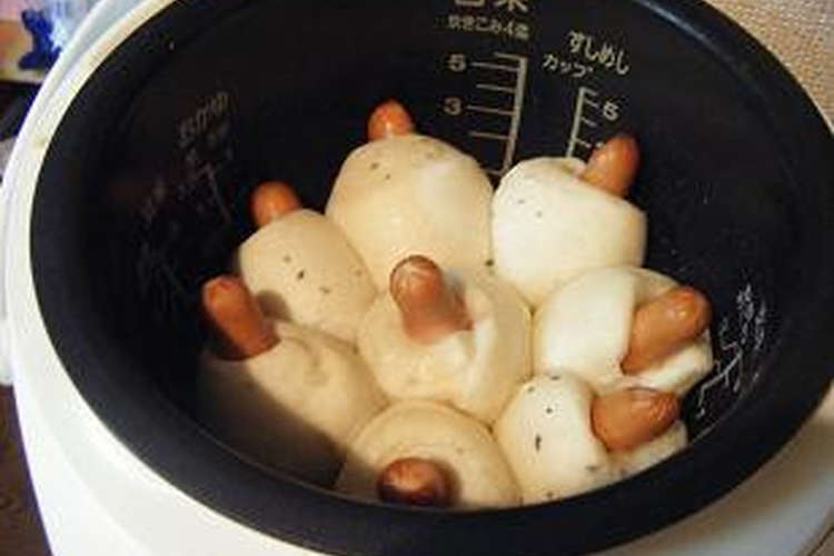 炊飯器で簡単 手作りｿｰｾｰｼﾞパン レシピ 作り方 By ゅか クックパッド 簡単おいしいみんなのレシピが360万品