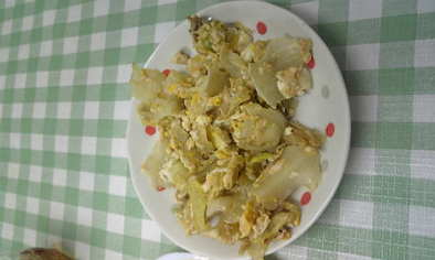 レタス卵チーズの写真
