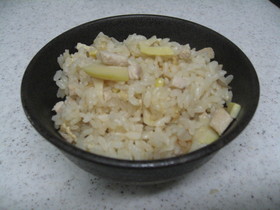 簡単タケノコ御飯