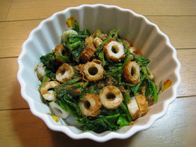 ★ちくわとほうれん草のごまあえ
