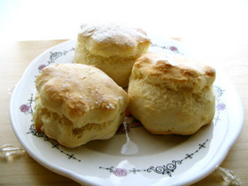 簡単☆朝食スコーン・卵なし・バターなし
