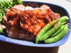 焼肉のたれで失敗なしの我が家流、焼き豚。