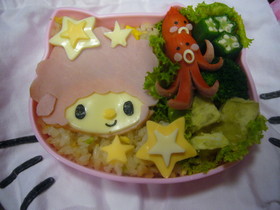 キャラ弁 ピアノちゃんのキャラシート