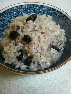 超~簡単!黒豆ごはん 美味しく健康に♪