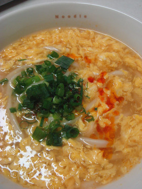 覚書】とろとろサンラータン風うどん