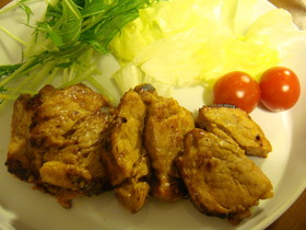 漬け込むだけ♪豚ヒレ肉のカレー風味焼き
