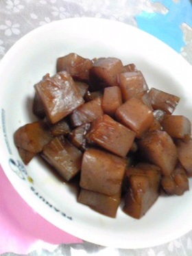 甘辛コンニャク炒め