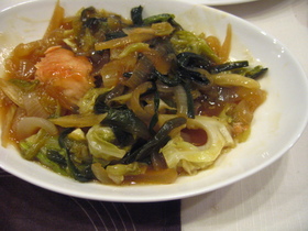 鮭の野菜あんかけ