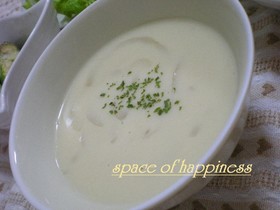豆乳オニオンスープ