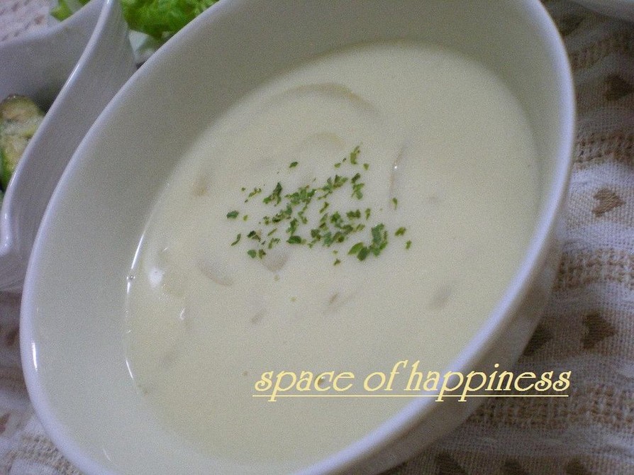 豆乳オニオンスープの画像