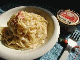 ちょいリッチな◎カニクリミー・パスタ