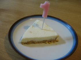 1歳の誕生日にぴったり★ヨーグルトケーキ