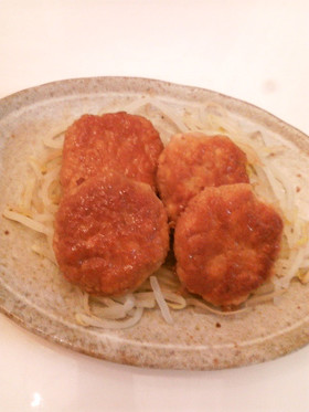 柔らか豆腐入り肉団子(・∀・。)
