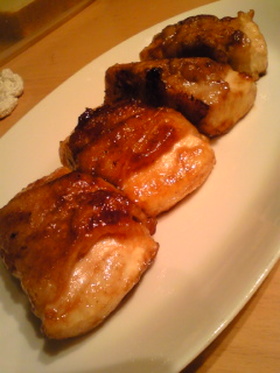 こってり☆肉巻き豆腐の甘辛炒め