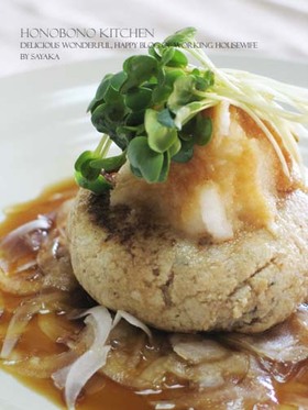 ジューシーなおからハンバーグ