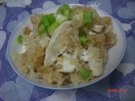 炊くだけ!絶品鯛飯