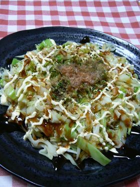 お好み焼き風キャベツ
