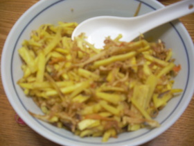 さつまいもと切干大根のきんぴら風