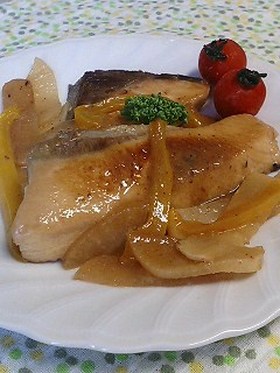 ✿ブリ大根の照り焼き~パプリカ炒め✿