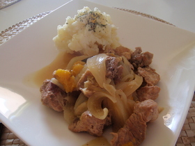 爽やか!豚肉のオレンジ煮