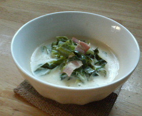 やさしい味☆豆乳ときゃべつのスープ