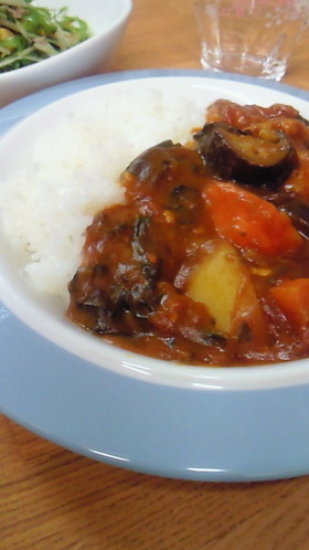 チキンと野菜のトマトカレー